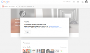 Cómo verificar tu web en Google y Pinterest